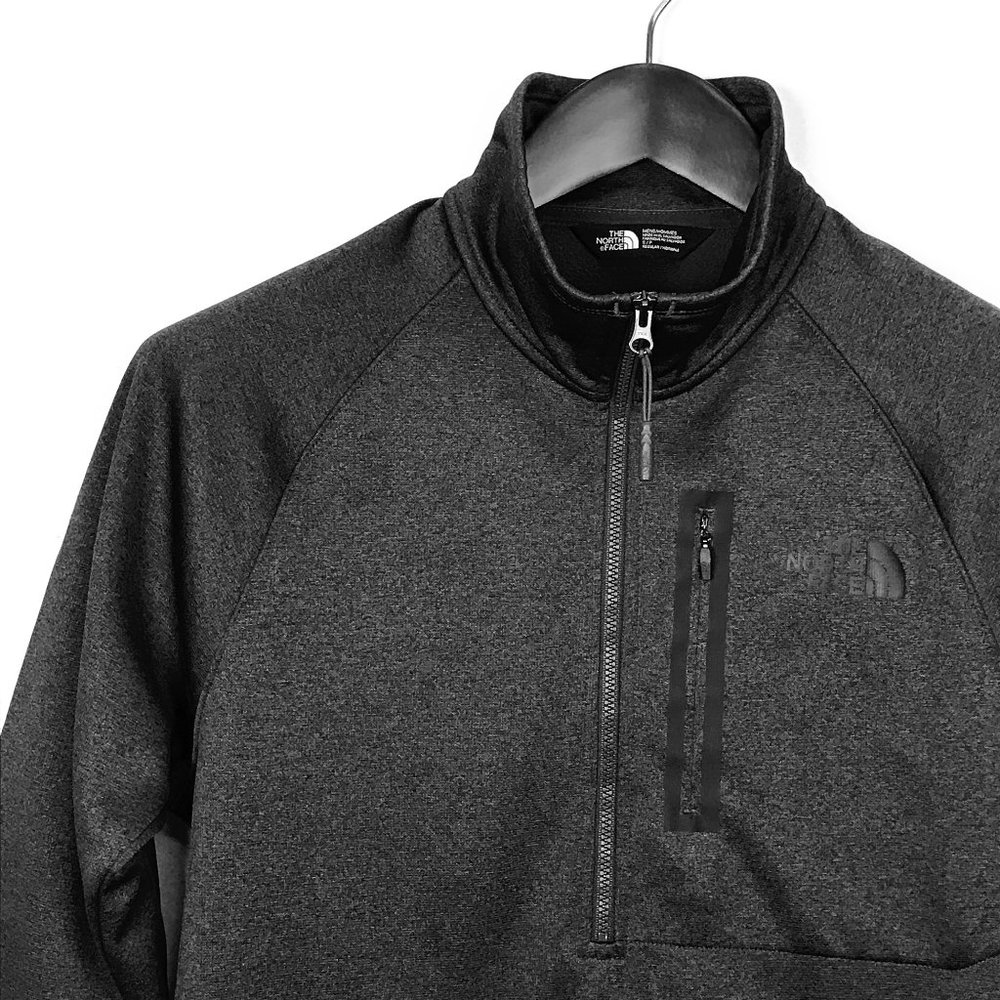 The North Face Canyonlands 1/2 Zip, Dark Grey Heather, Small